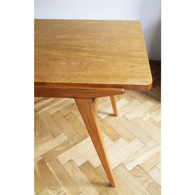 Ash Coffee Table from Up Závody, 1950s For Sale - Image 8 of 12