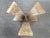 Vintage Brutalist Coffee Table in Bronze and Glass, 1970s For Sale - Image 10 of 12
