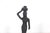 Indian Vintage Bronze Patinated South East Asian Female Art Sculpture For Sale - Image 3 of 11