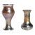 Early 20th Century Loetz Silver Overlay Art Nouveau Vases - Set of 2 For Sale