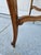 Wood French Side Table With Beaded Side Panels For Sale - Image 7 of 11