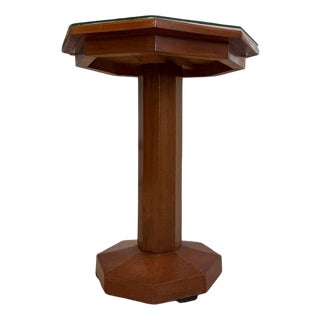 Art Nouveau Side Table in Oak Wood from Otto Wagner, 1920s For Sale