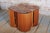 This specific extendable serving table, originating from the 1960s, represents an extraordinary, highly valued, and...