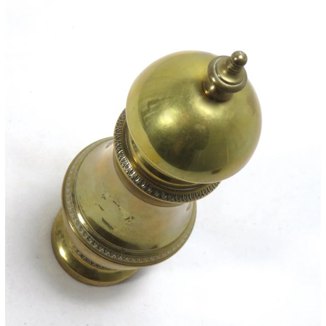 Classic Style Antique Solid Brass Pepper Mill Grinder Chairish