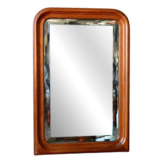 Louis Philippe Mirror in Wood, 1940s For Sale