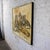 Mid-20th Century Mid-Century Modern Large Resting Tiger Canvas Painting by Pettersen Black and Gold Frame For Sale - Image 4 of 18