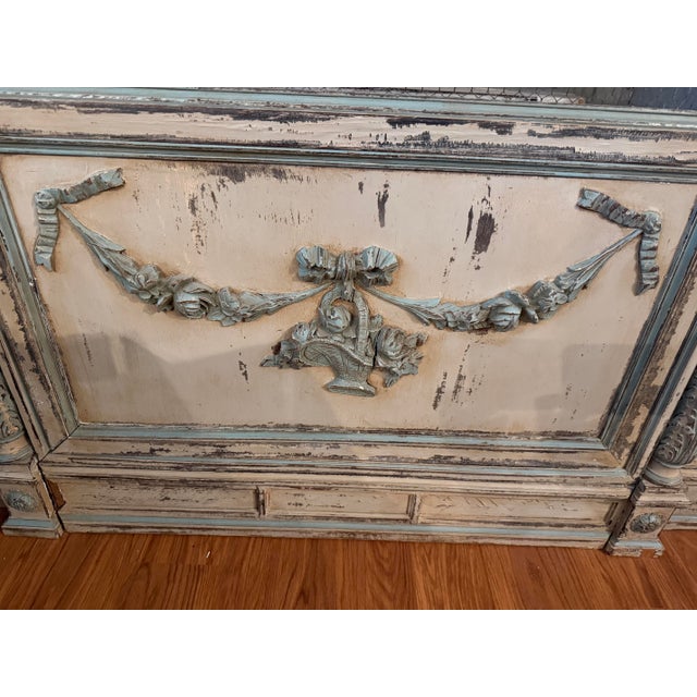 French Provincial 1920s Gorgeous French Provincial Etagere Cabinet For Sale - Image 3 of 5