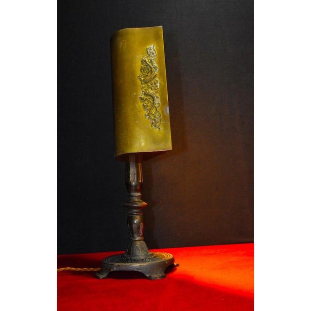 American Art Deco Adjustable Banker's Desk Lamp from S. Robert Schwartz & Bro., 1920s For Sale - Image 11 of 18