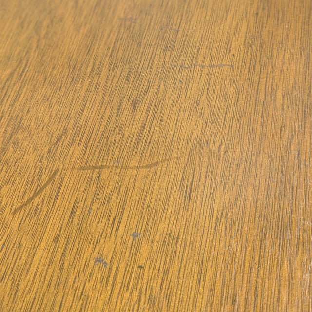 Wood Vintage Rattan and Bamboo Door Sideboard Cabinet, Mid-Century For Sale - Image 7 of 18