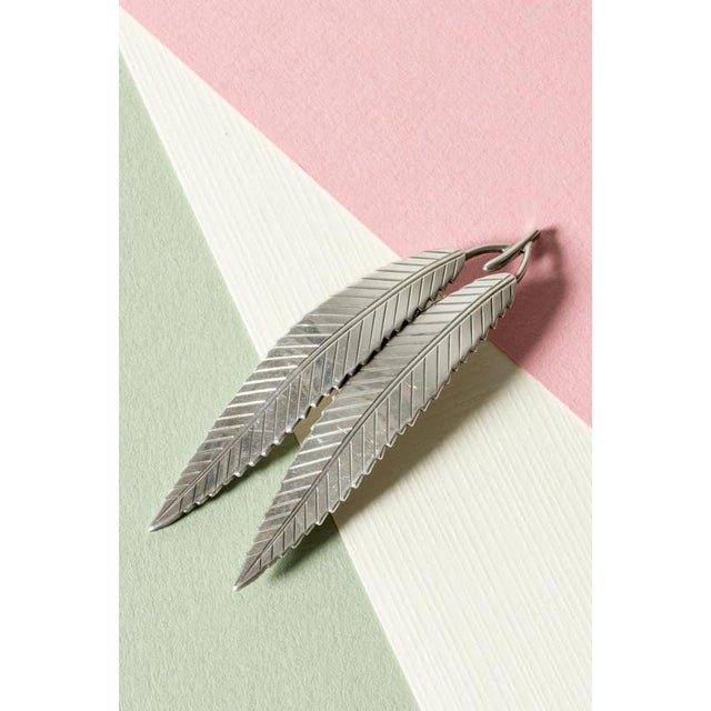 Mid-Century Silver Brooch from Gertrud Engel, 1957 For Sale - Image 6 of 6