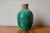 Speckled Turquoise Green Glazed Ceramic Vase from Accolay, 1950s For Sale - Image 10 of 10