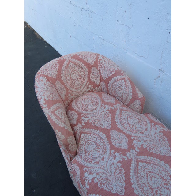 French Long Large Fainting Couch Chaise Lounge 6652 For Sale - Image 11 of 17