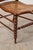 Antique Petite Walnut Accent/ Nursing Chair With Hand-Tied Cane Seat + Back With Bobbin Legs For Sale - Image 9 of 10