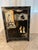 Mid-Century Chinese Black Lacquer Cabinet With Mother of Pearl Inlays For Sale - Image 12 of 17