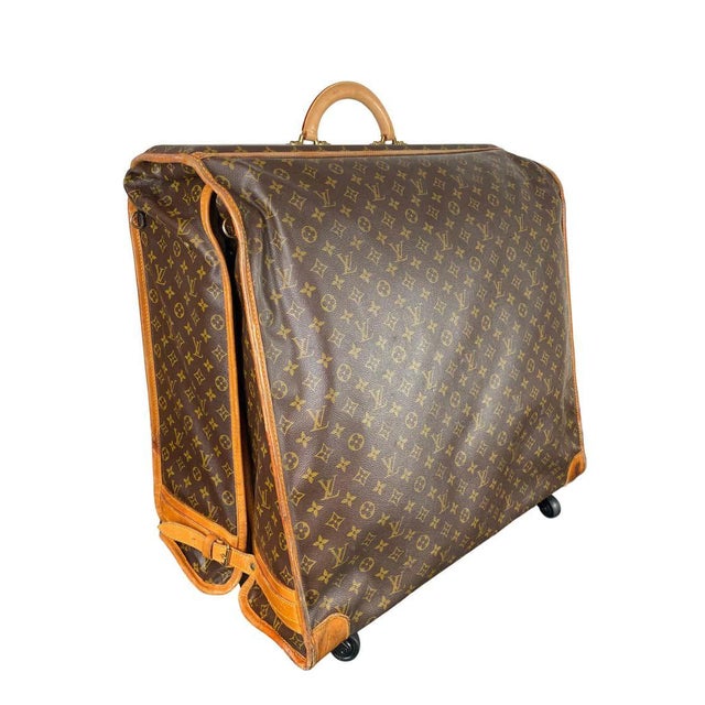Vintage Louis Vuitton Large Folding Garment Monogram Luggage, Circa