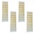 Huge rectangular wall sconce in unlaquered brass and transparent murano glass with a diamanted texture that give brigtness...