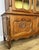 Gold Vintage Louis XVI French Oak Display Cabinet For Sale - Image 8 of 14