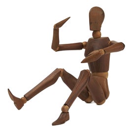 Antique Articulated Painter's Mannequin For Sale