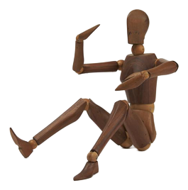 Antique Articulated Painter's Mannequin