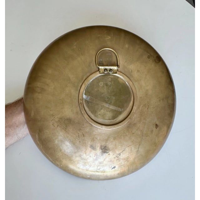 Metal Tinos Denmark Deco Bronze Dish Neoclassic Warrior For Sale - Image 7 of 13