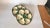 19th Century Green, White & Brown Glaze Majolica Oyster Plates, Set of 4 For Sale - Image 12 of 14