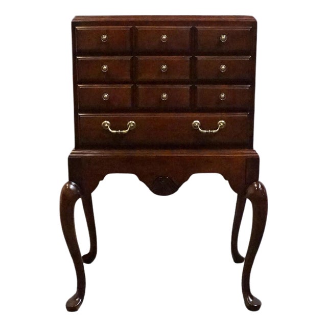 Thomasville Furniture Collector's Cherry Traditional Style 25" Silver Chest 10121-560 For Sale