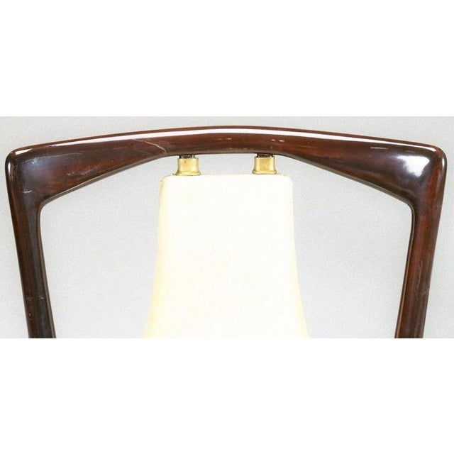 Wood Mid-Century Chairs Attributed to Osvaldo Borsani, 1950s, Set of 6 For Sale - Image 7 of 8