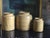 Vintage Wooden Apothecary Jars- Set of 3 For Sale - Image 12 of 17