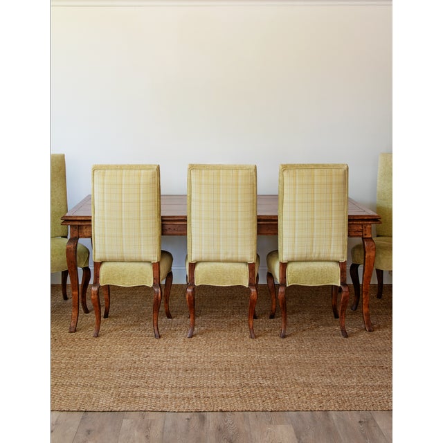 Chaddock 1990s Set of 8 Guy Chaddock Dining Chairs For Sale - Image 4 of 4