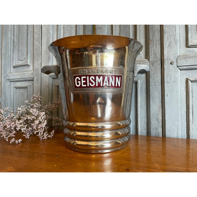 Vintage French Champagne Cooler from Geismann, 1920s For Sale - Image 3 of 13