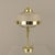 Metal Ladys Desk Lamp in Brass and Glass, France, 1910s For Sale - Image 7 of 18