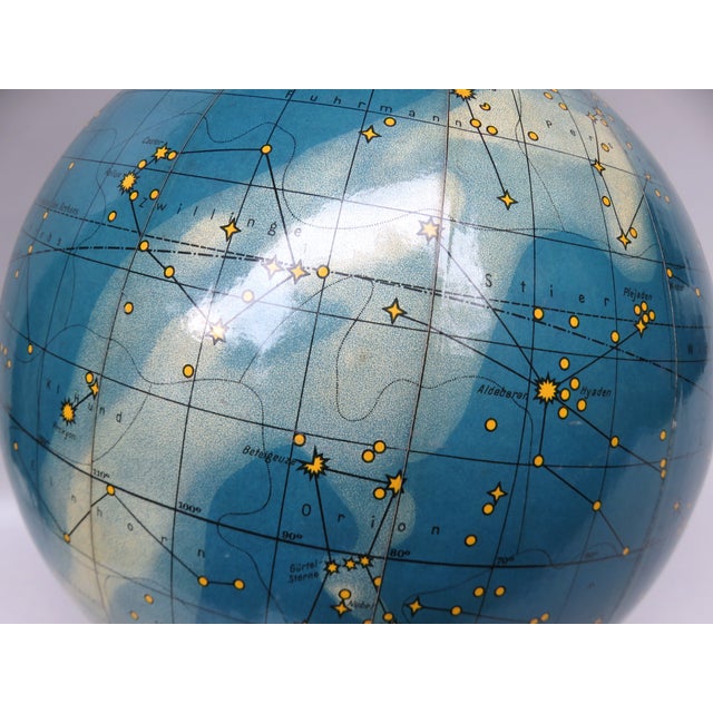 Globen Columbus Duo Earth Globe and Columbus Himmelsglobus, 1950s, Set of 2 For Sale - Image 16 of 18