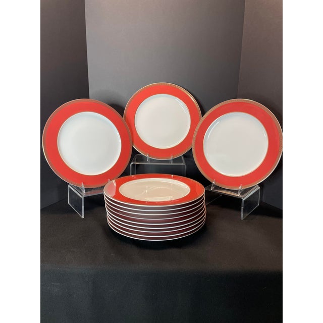 Late 20th Century Late 20th Century Rosenthal Meets Versace Chargers- Set of 12 For Sale - Image 5 of 6