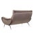 Mid 20th Century Marco Zanuso for Arflex Mid Century Lady Lounge Settee Sofa For Sale - Image 5 of 9