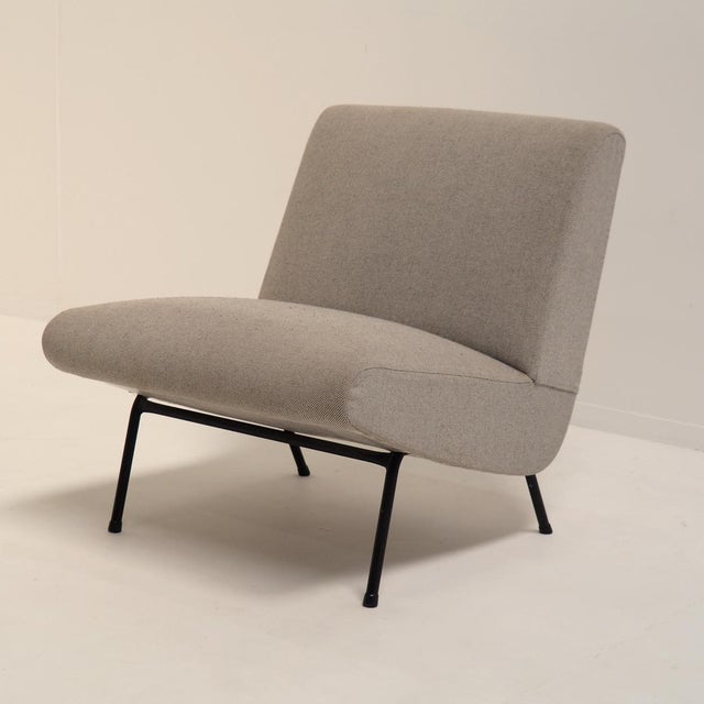 Metal Breda Lounge Chair by Pierre Guariche for Meurop, 1960s For Sale - Image 7 of 11