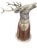 Traditional Vintage Gucci Silver-Tone Stag Deer Head Stirrup Cup, 8” For Sale - Image 3 of 8