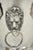Vintage English Regency Silver Plated Lion Head Champagne Chiller Ice Bucket For Sale - Image 4 of 12