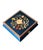 Rare. Collectable. 1970s hand crafted of fine woods and veneers, classic Mediterranean inlaid design. Beautiful colors....