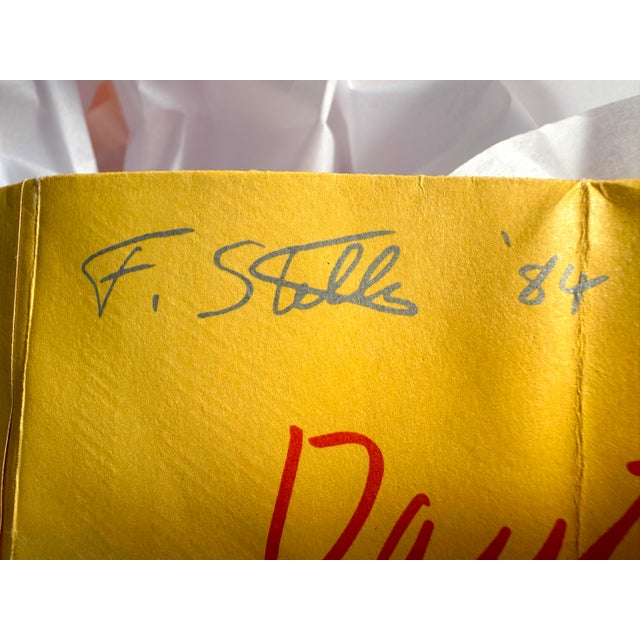 Yellow 1984 Frank Stella Walker Art Center Exhibition Bag for Dayton's For Sale - Image 8 of 18