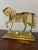 Brass Vintage English Brass Horse Door Stop For Sale - Image 8 of 9