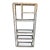Palm Beach Whitewashed Rattan Etagere For Sale