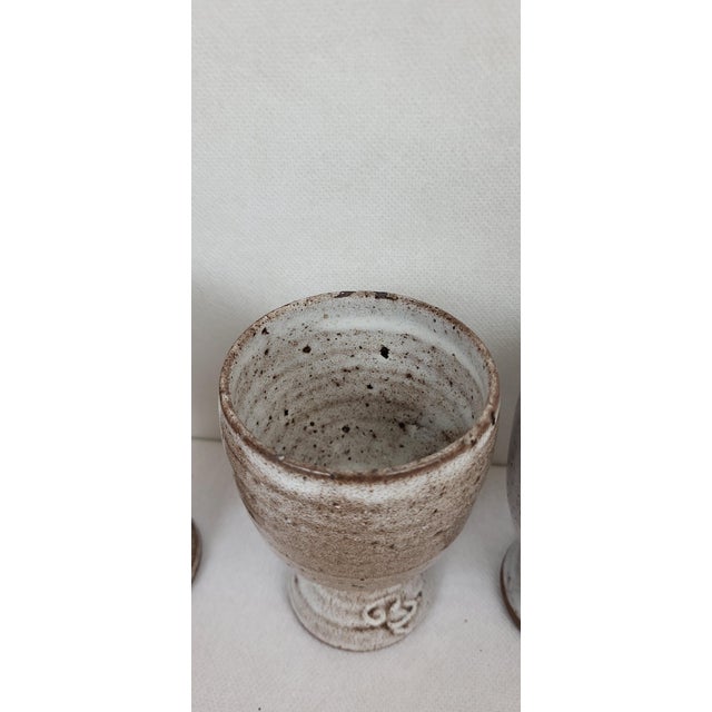 Stoneware Coffee Service by Jeanne & Norbert Pierlot, 1970s, Set of 7 For Sale - Image 12 of 18