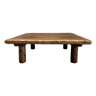 Vintage Wooden Coffee Table, 1950s For Sale