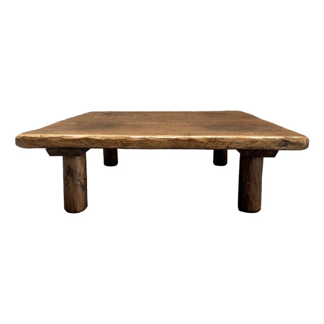 Vintage Wooden Coffee Table, 1950s For Sale