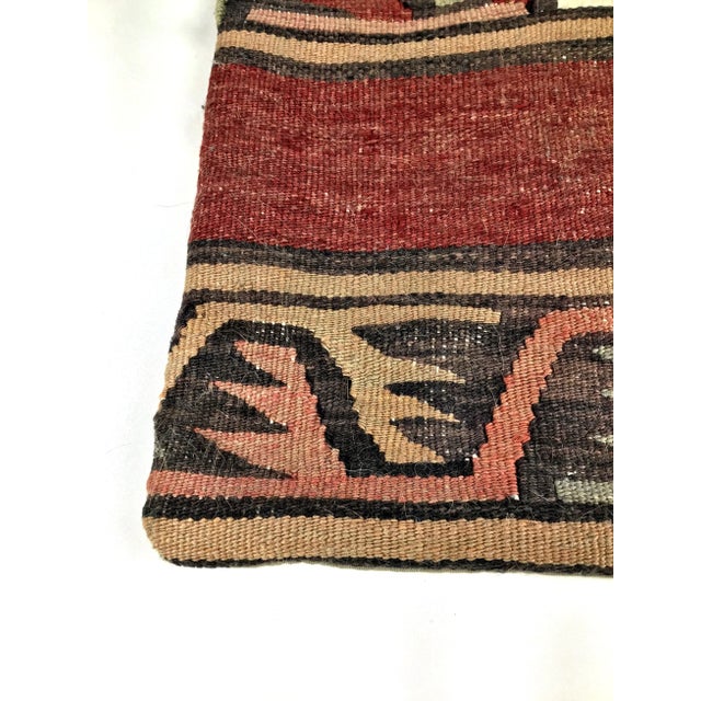 Kilim Rug Pillow Cover For Sale - Image 4 of 9