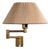 1960s Mid-Century Modern Fagerhults Belysning Ab, Articulating Wall Light, Brass For Sale