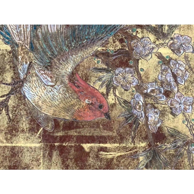 Wood A. Bouverat, Untitled, 1890s, Painting on Wood For Sale - Image 7 of 10