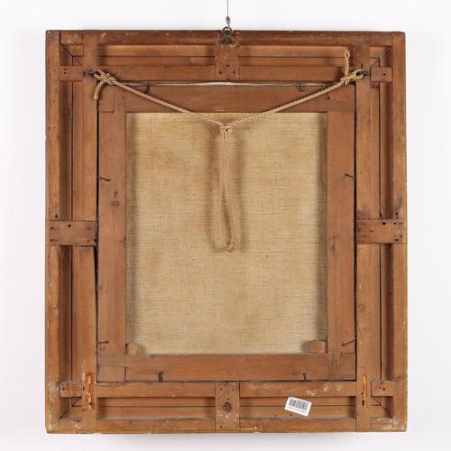 A. Brusomini Maccari, Figurative Scene, 1800s, Oil Painting For Sale - Image 11 of 12