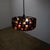 We offer this big size chandelier, made of steel and multicolored blown glass in fantastic vintage conditions, each cube...