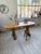 Brutalist Oval Table in Pine, 1950 For Sale - Image 4 of 18